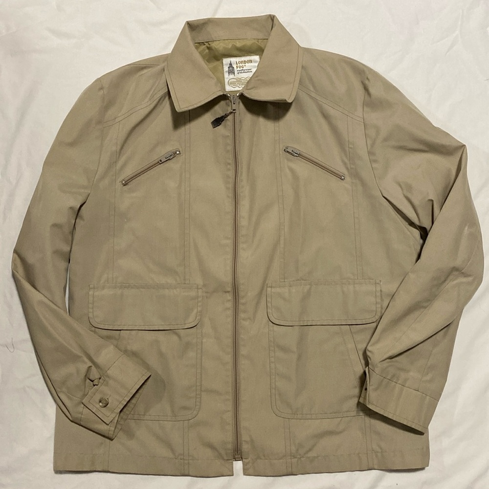 Men’s London Fog Jacket, men’s fall coat, vintage men’s jacket, 46L, spring coat